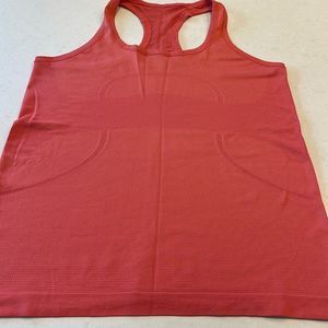 Lululemon tank women’s size 10, grapefruit color